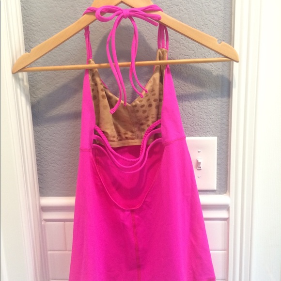 Lululemon Wandering Yogi Halter Tank in Pink - Picture 4 of 5